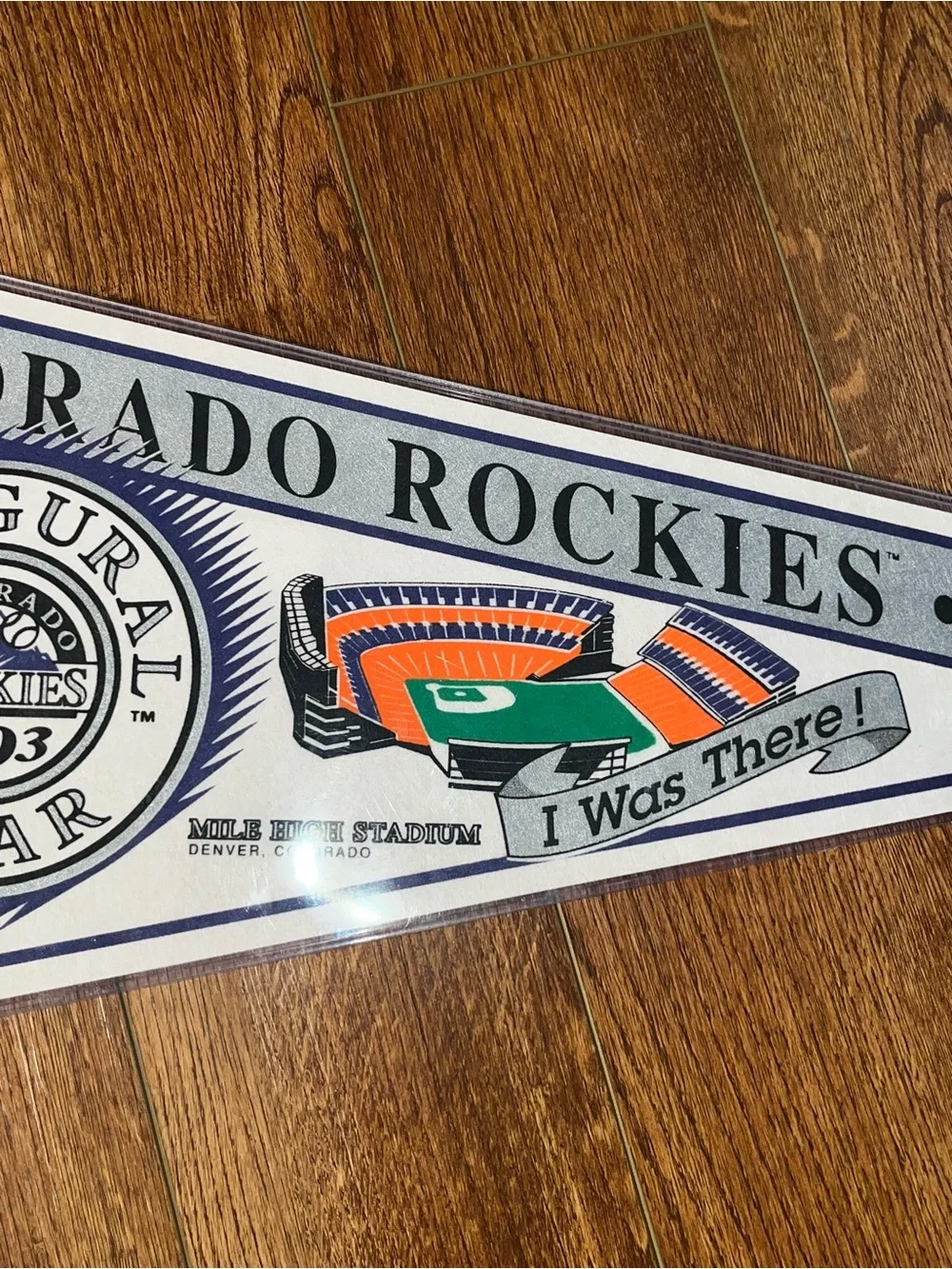 Vintage 1993 Opening Day Mile High Stadium Inaugural Year Colorado Rockies